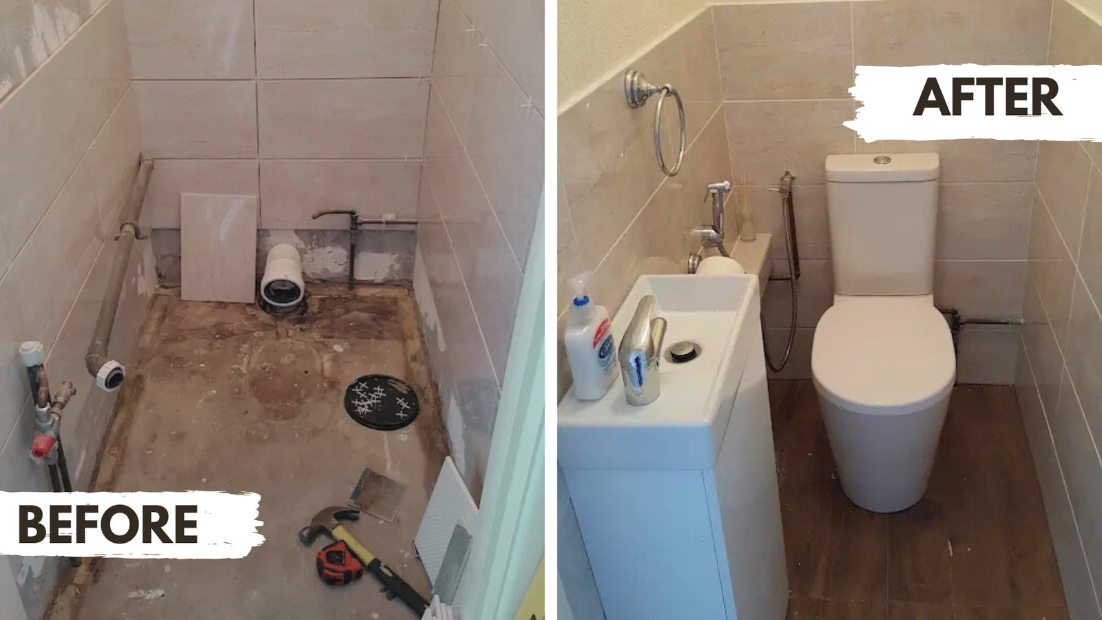 Plumbing completed by MrMultitask, plumbing and handyman services in Addlestone, Surrey